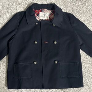 Classic Navy Kids Pea Coat
